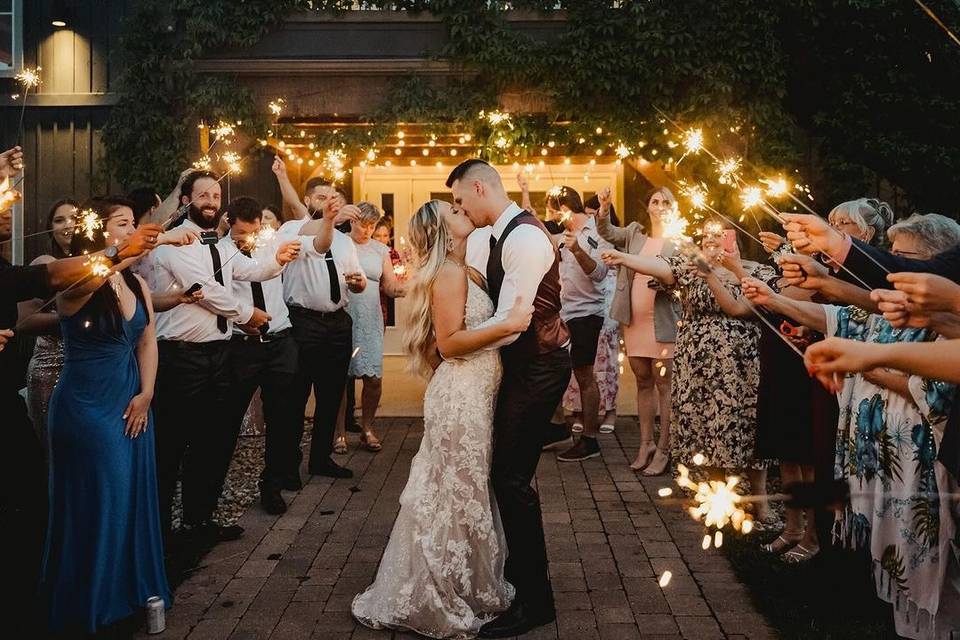 Sparkler Send Off