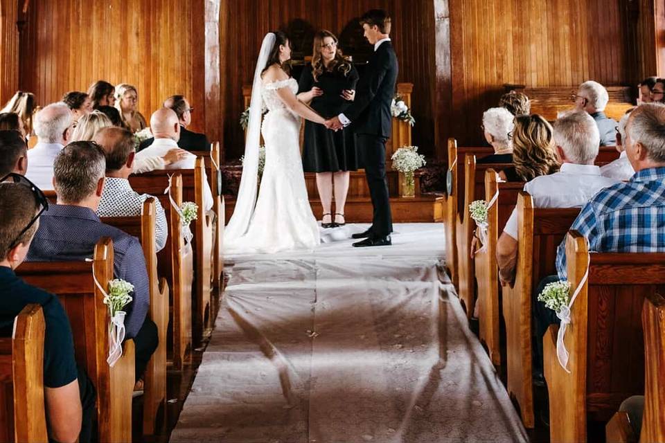 Fun, casual ceremonies!