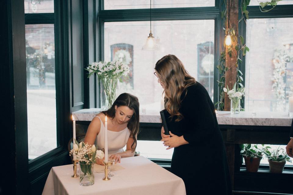 Paperwork assistance!