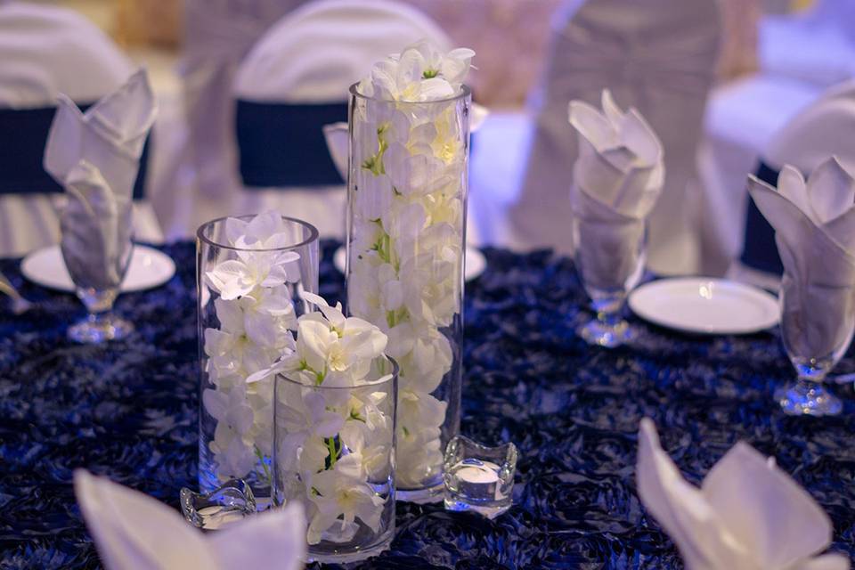 Riverside Banquet - centrepiece