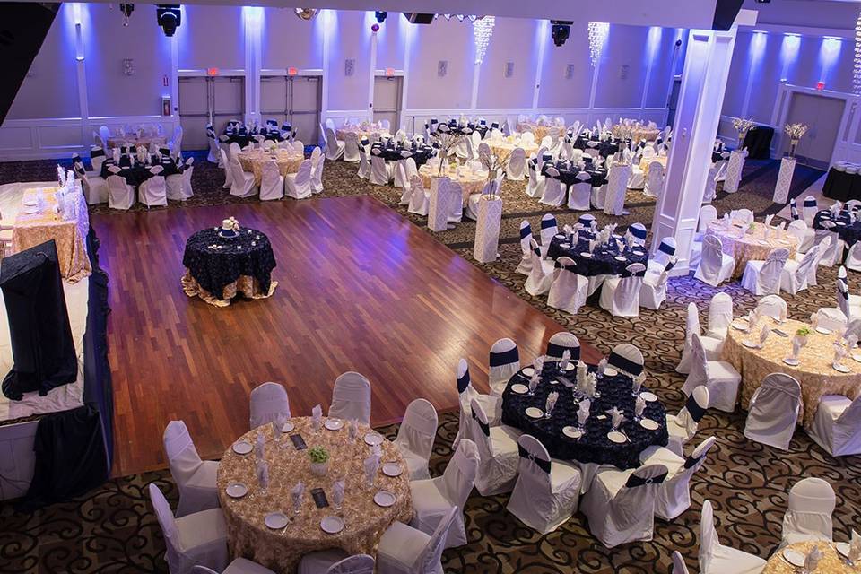 Overview of ballroom