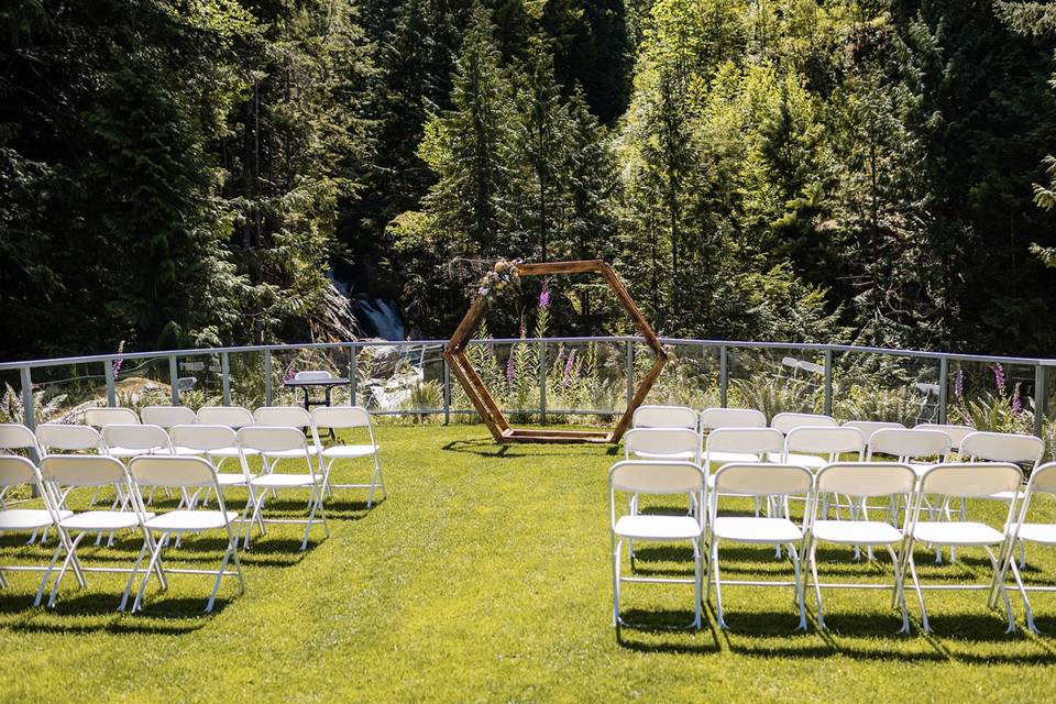 Waterfall ceremony