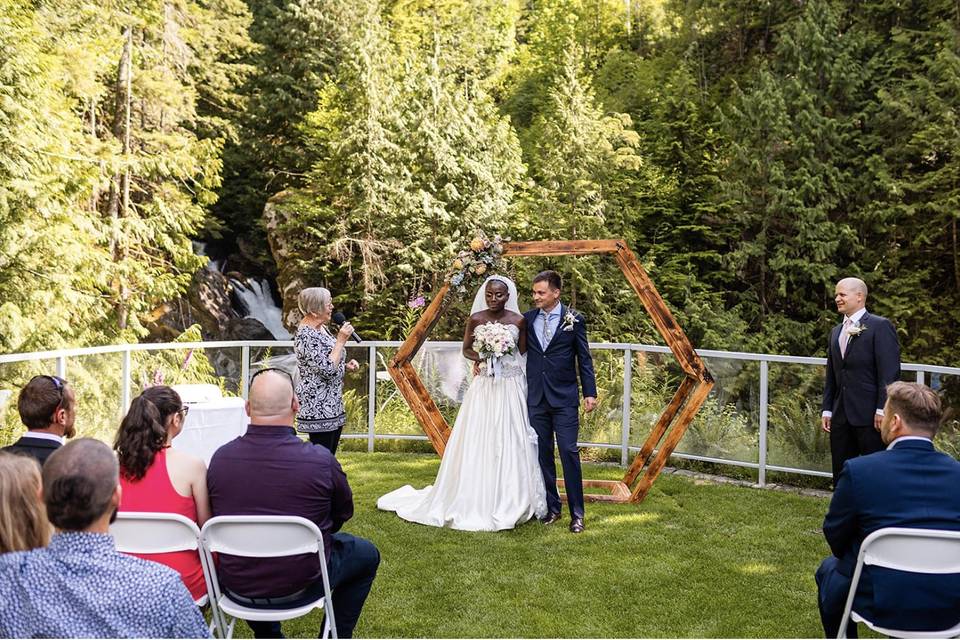 Waterfall ceremony