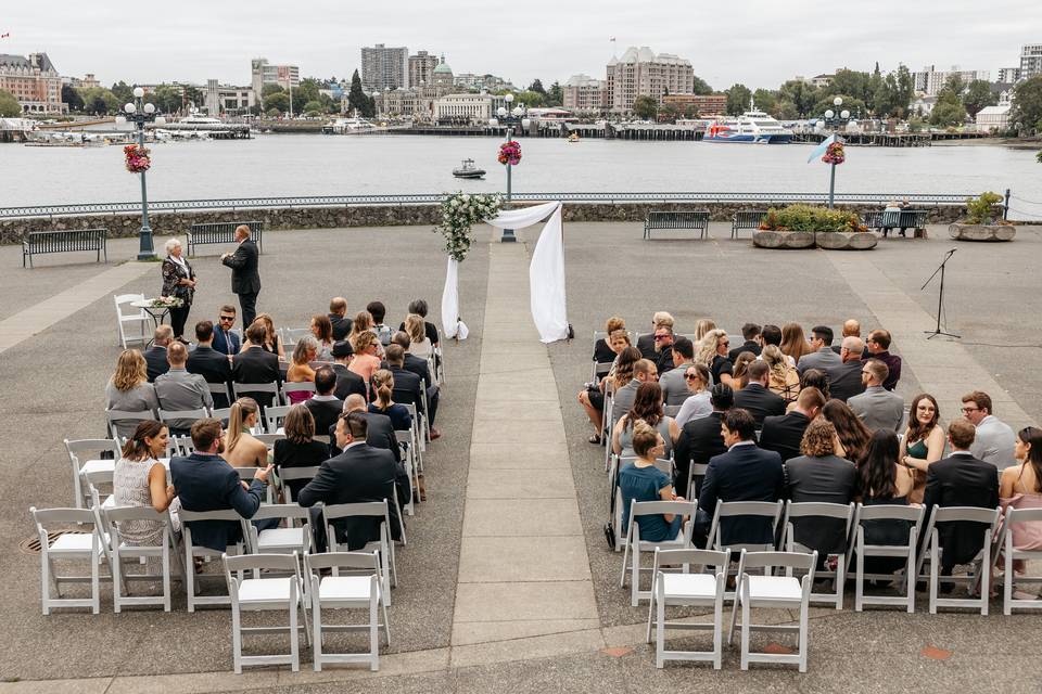 Harbour Patio Ceremony