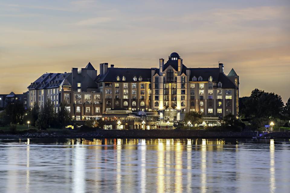 Hotel from the water