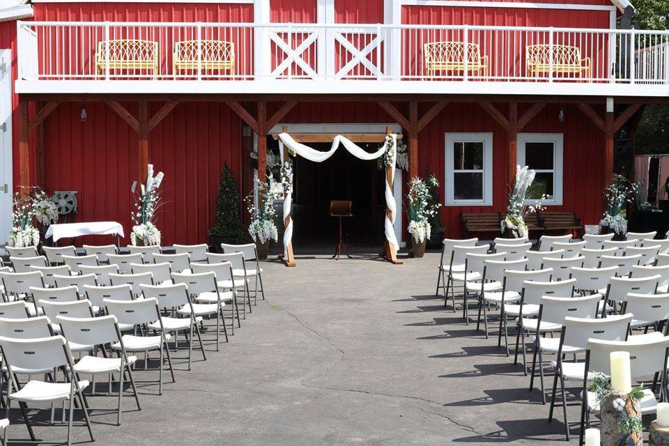Barn wedding venue