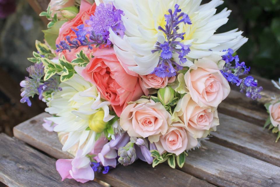 Rustic boutonniere