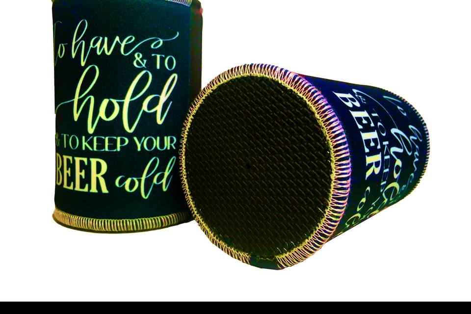 Elite koozie with nonslip base