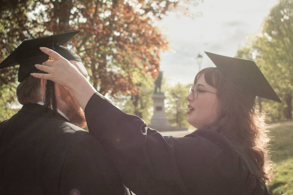 Graduation couples