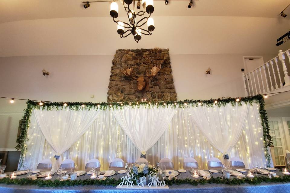 Elegant Red Centerpiece