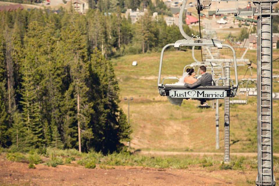 Chairlift Ride Down
