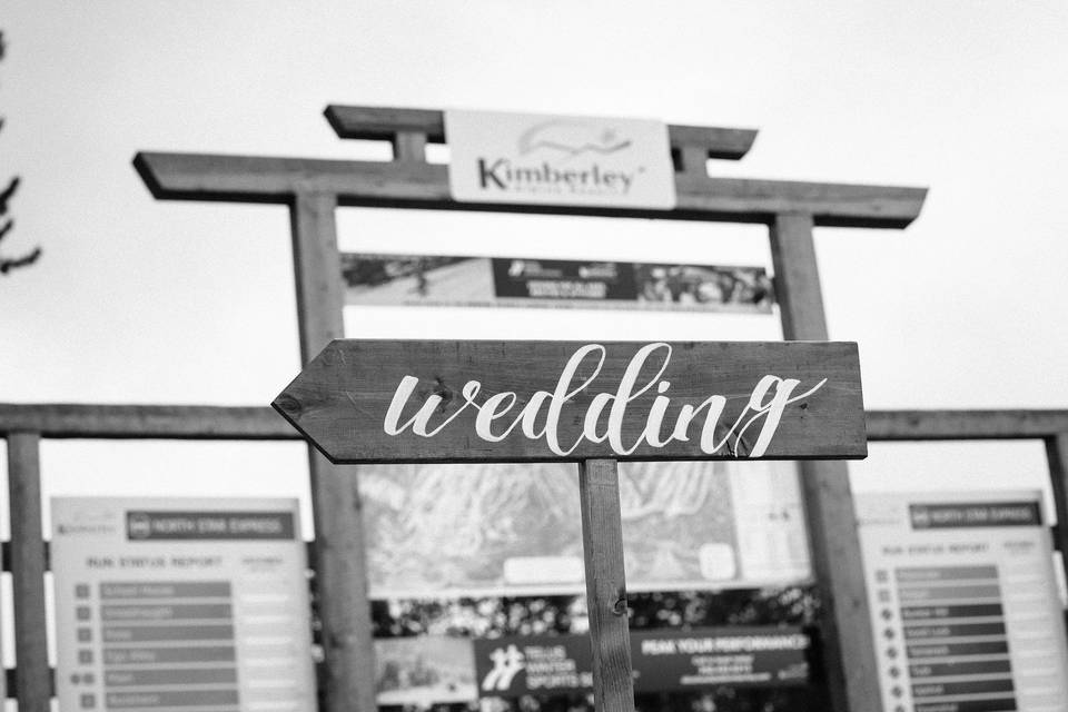 Wedding Signage