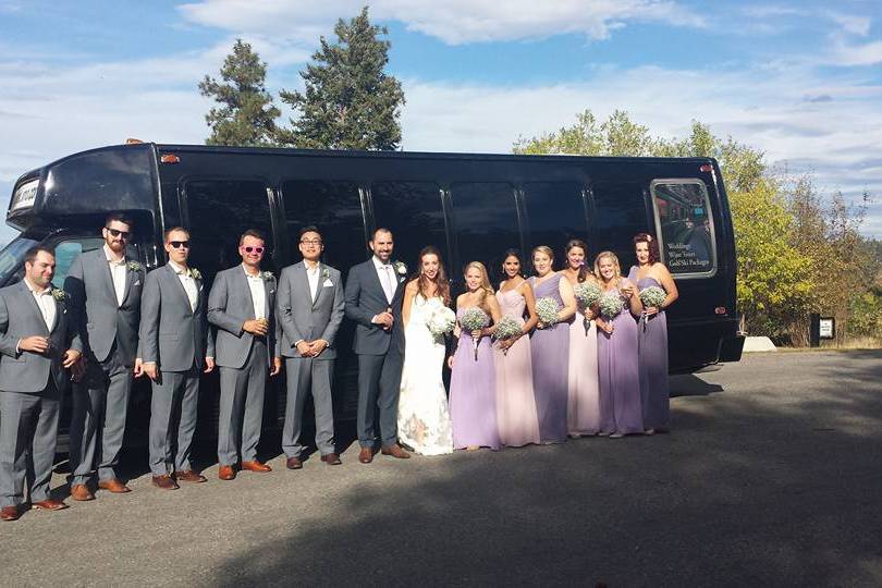 Vegas Style Limo Bus