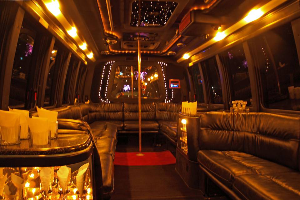 Vegas Style Limo Bus