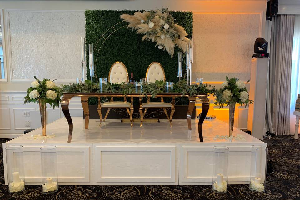 Head Table Decor