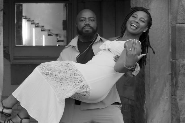Bride and groom to be
