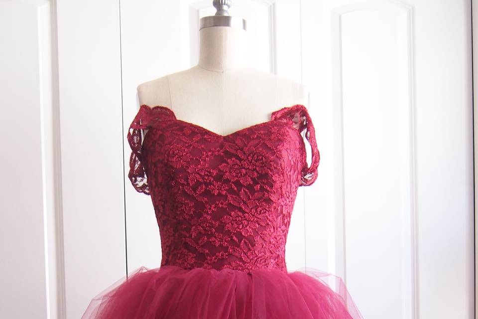 Sidney Prom Dress tutu