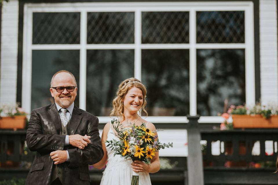 Thetis Island Wedding