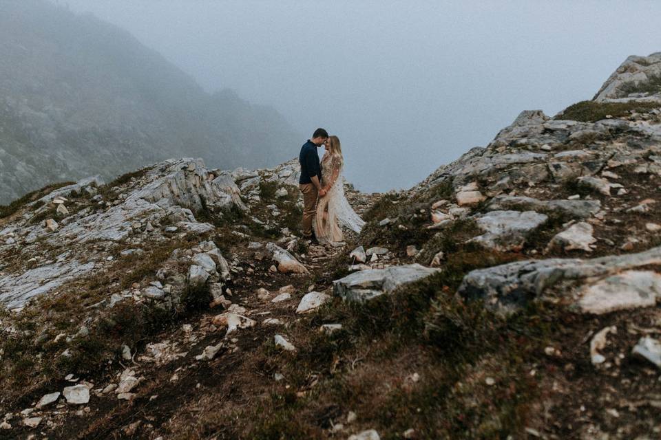 Mountaintop Elopement