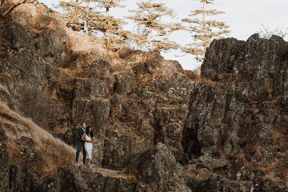 Galiano Island Wedding