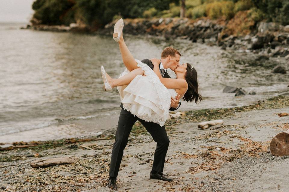 Sooke BC Intimate Wedding