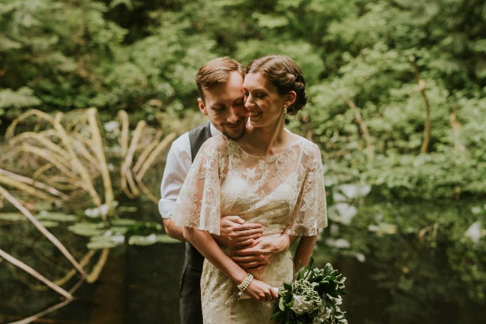 Backyard Wedding Saanich