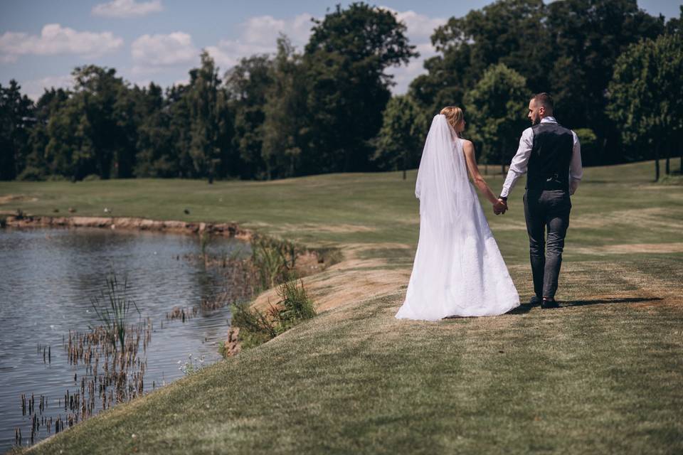 Wedding photo session