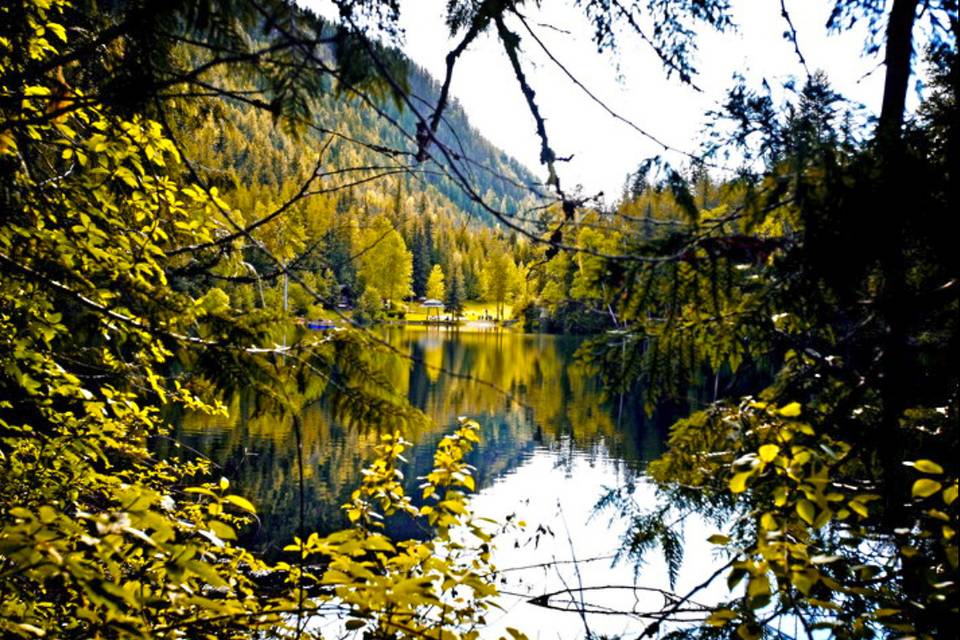 Lumby, BC lakefront wedding