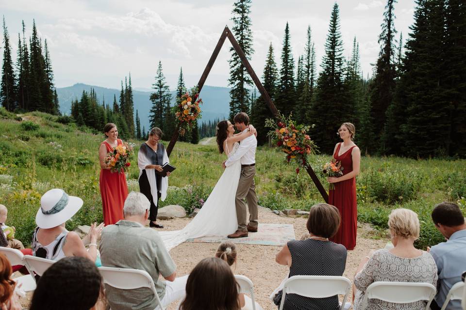 Mountain chapel weddings