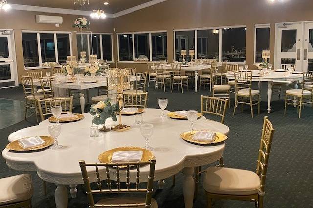 The banquet hall