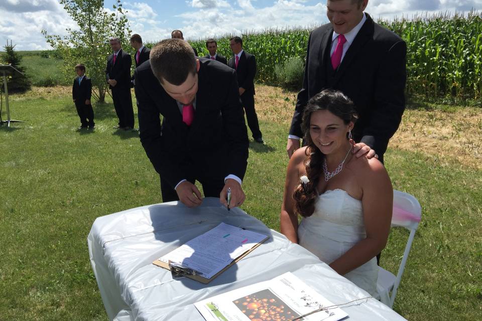 Mr. & Mrs. Baldwin (Manitou)