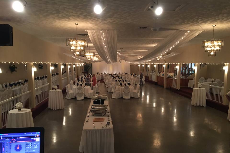 Wedding setup in Joyceville