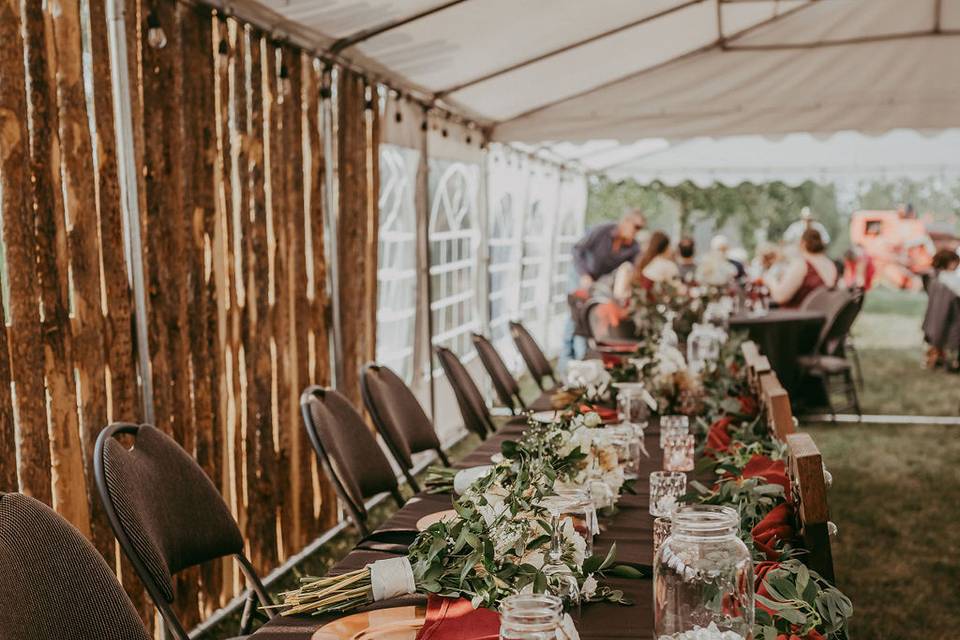 Tent Head Table