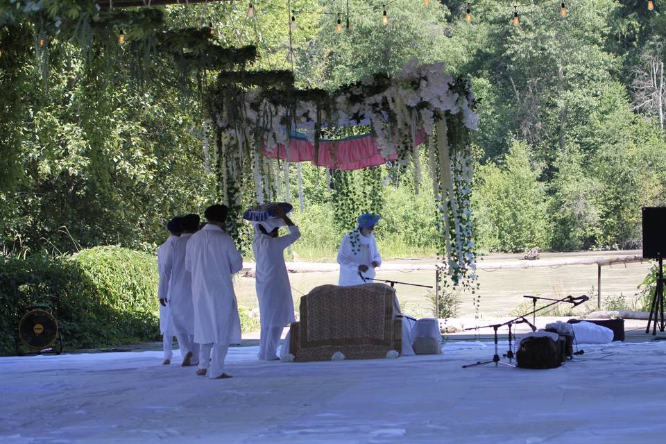 Formal Sikh ceremony