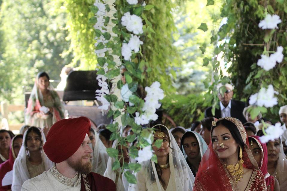 Formal Sikh ceremony