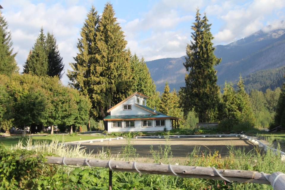 Wedding Pavilion for preparing