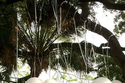 White paper lanterns