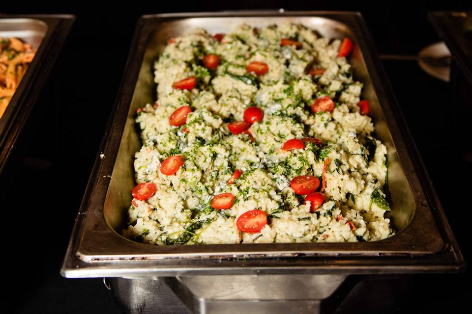 Spinach risotto