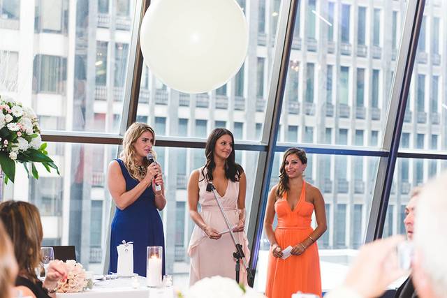 Downtown Toronto wedding reception hall
