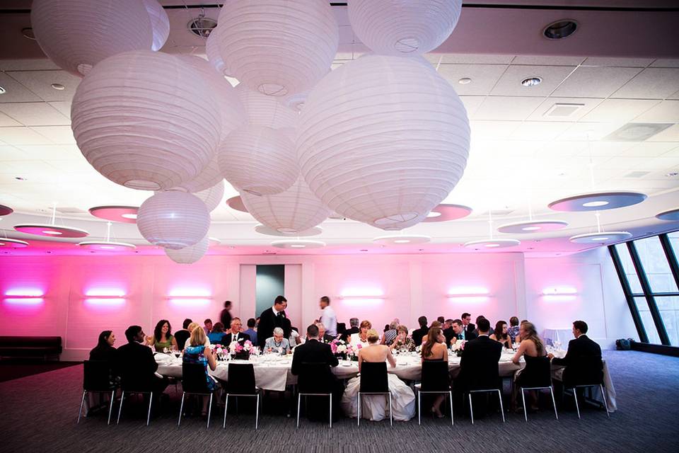 Downtown Toronto wedding reception hall
