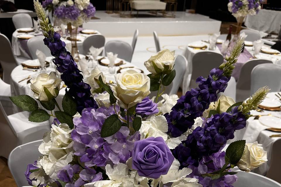 Custom foral centerpieces