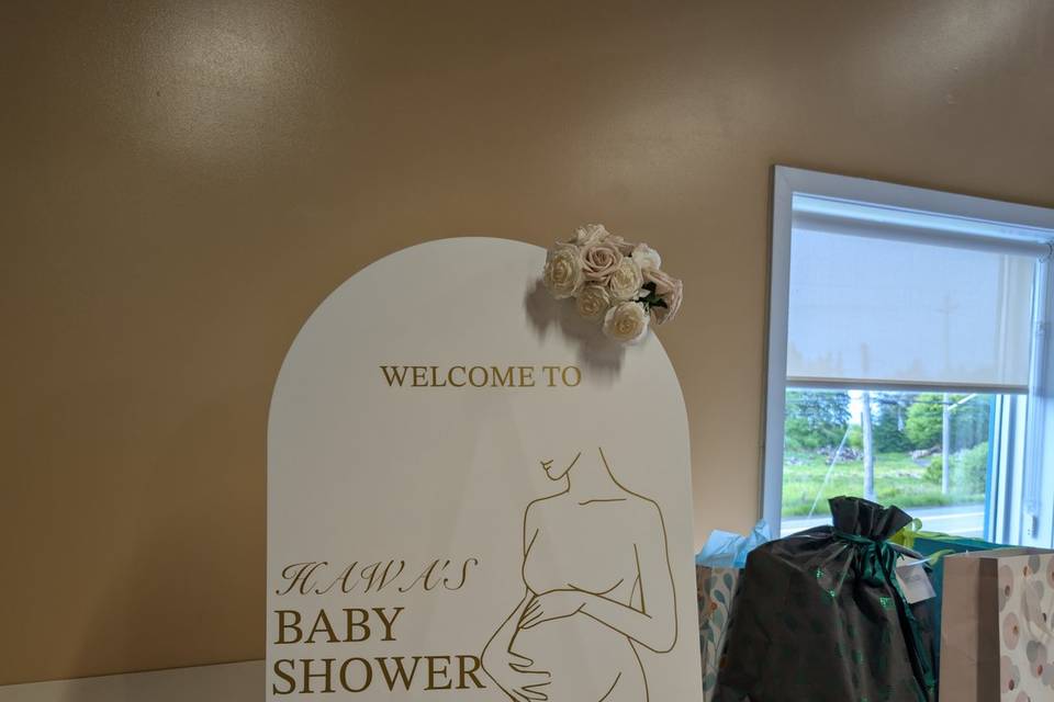 Custom welcome signs