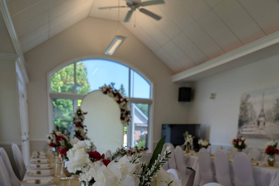 Intimate wedding experience