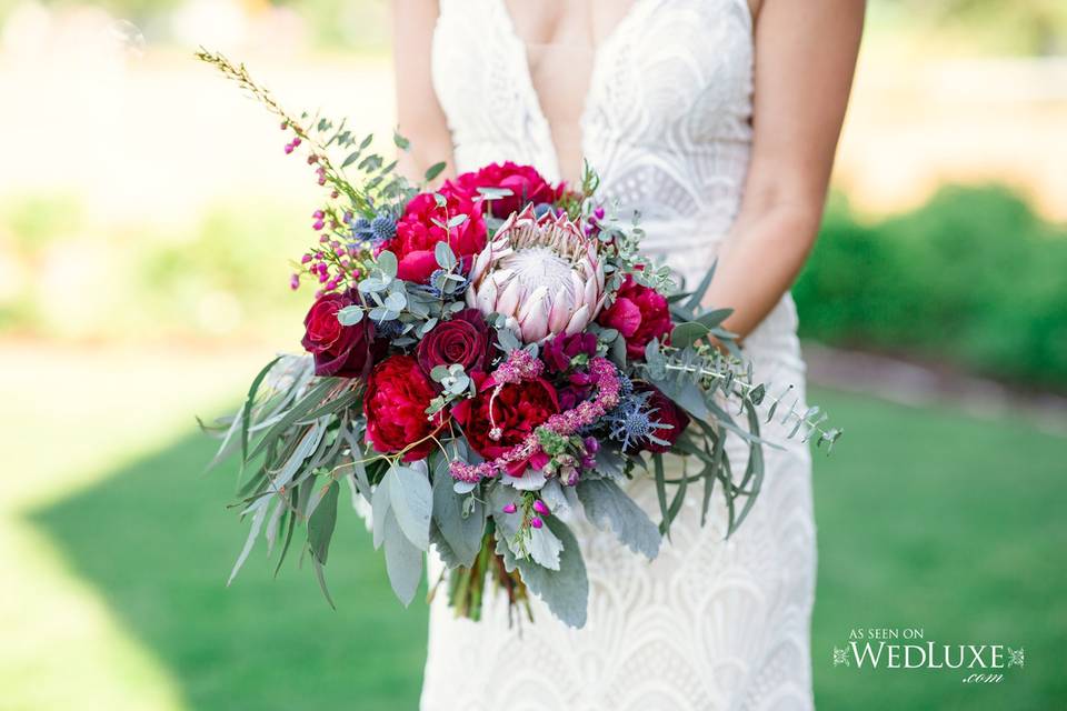 Red flowers