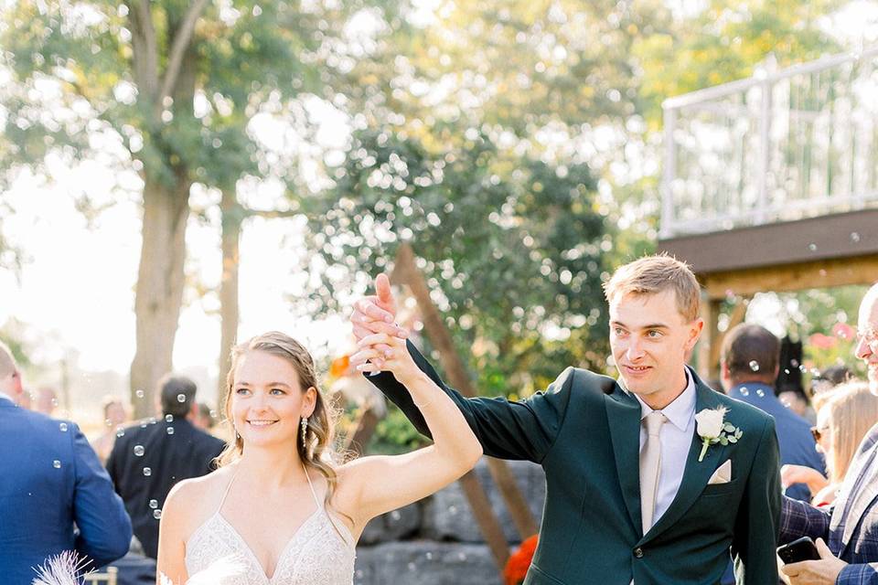 Ontario Fall Wedding
