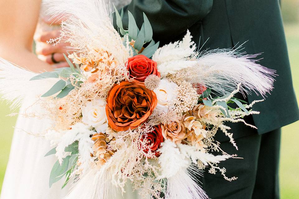 Fall Themed Bridal Bouquet