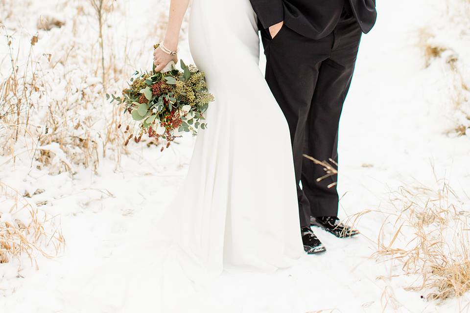 Calgary Winter Wedding
