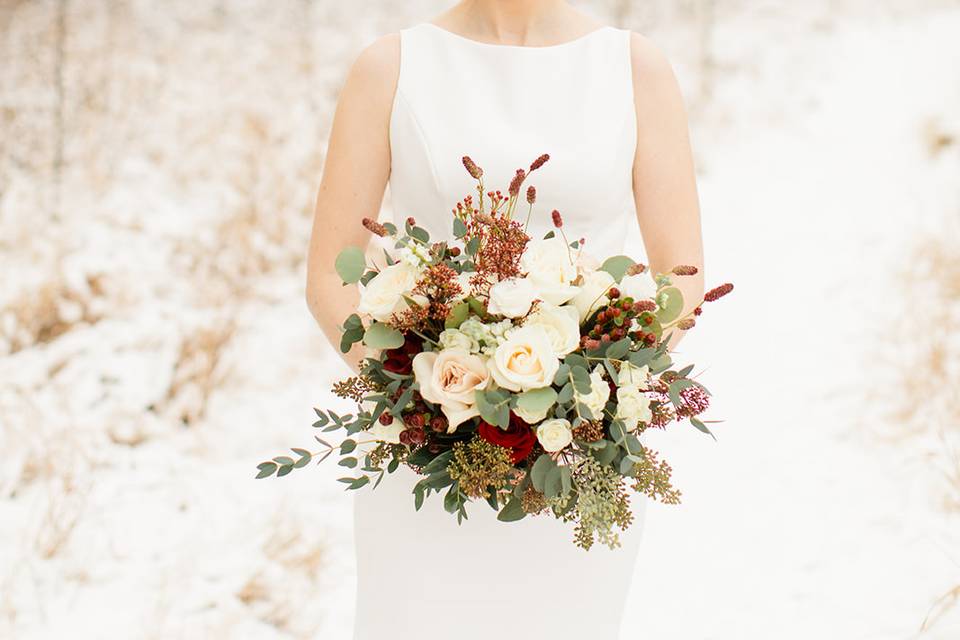 Calgary Winter Wedding