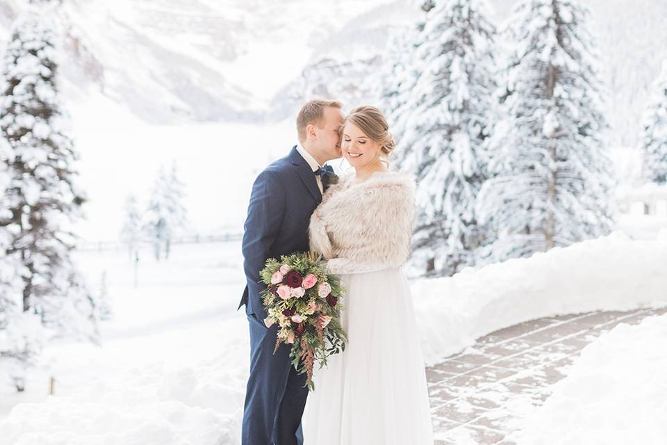 Lake Louise Winter Wedding