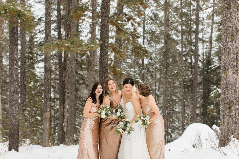 Canmore Winter Wedding